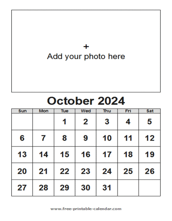 october calendar 2024