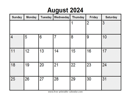 printable august 2024 calendar
