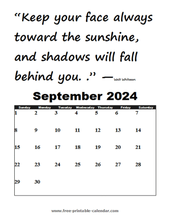 september calendar 2024