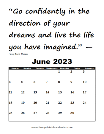 june calendar 2023