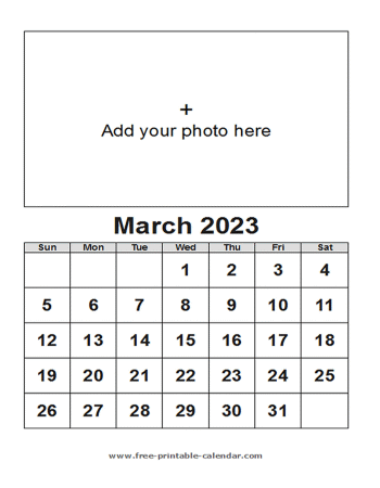 march calendar 2023