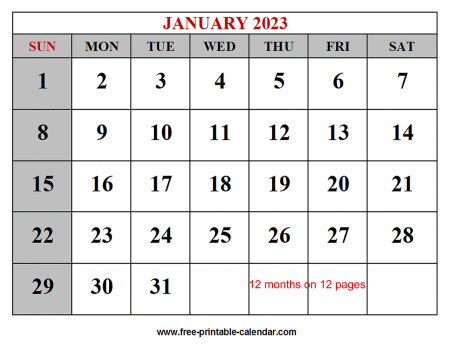 year 2023 calendar templates