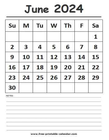 2024 calendar june printable