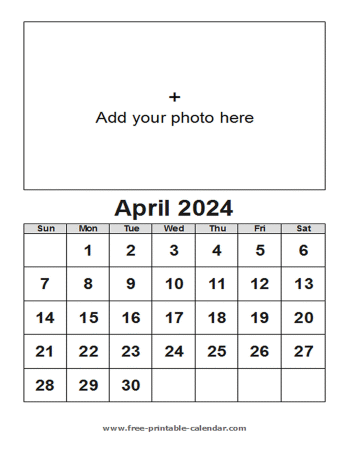 april calendar 2024