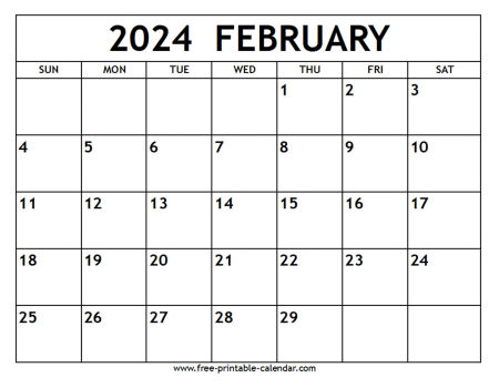 february 2024 calendar