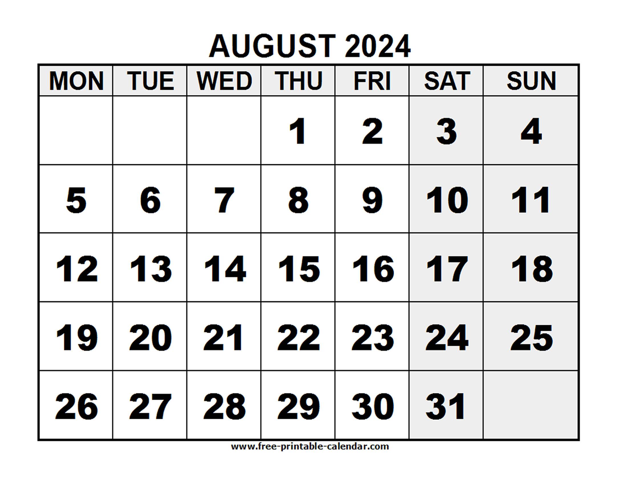 2024 august