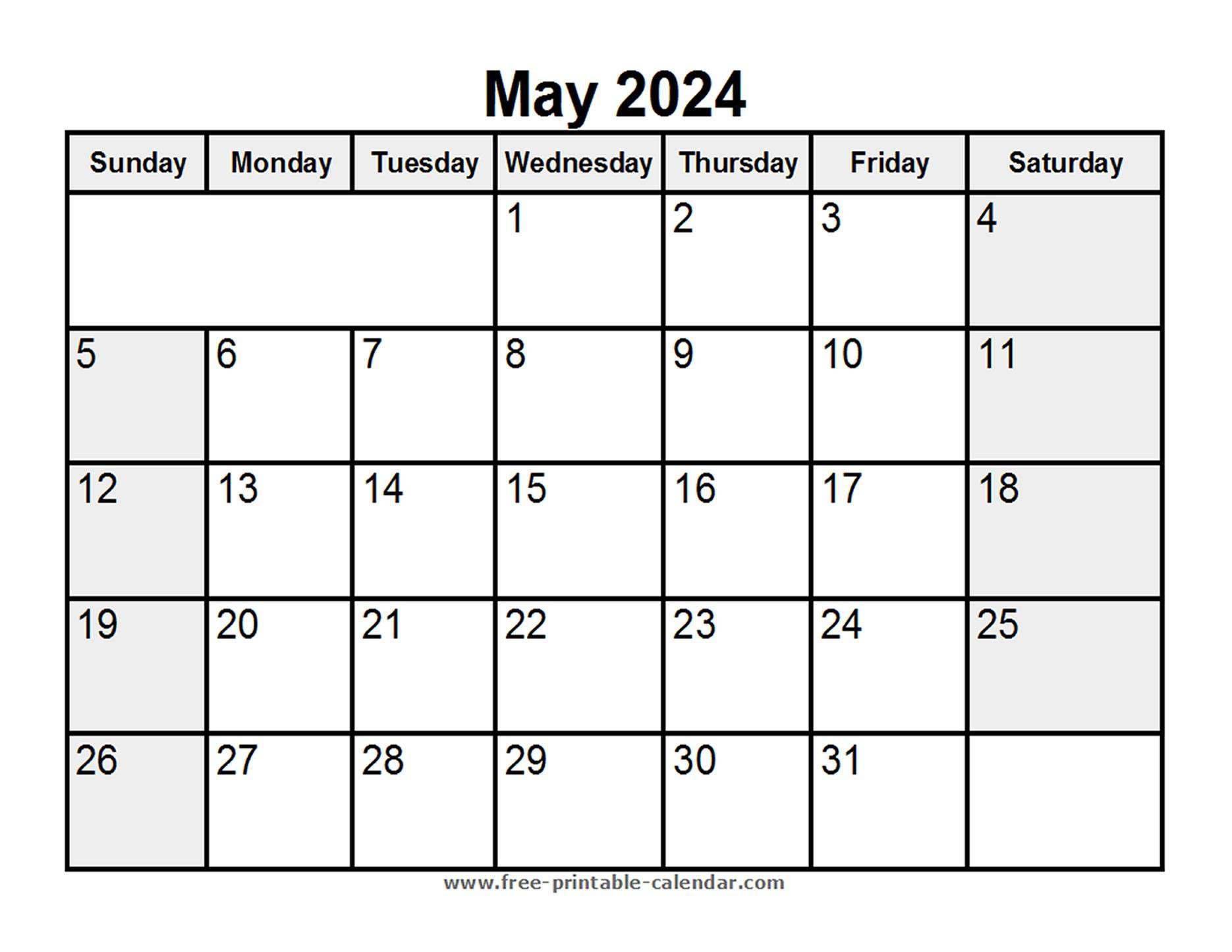 May 2024 May Calendar Pdf Nov 2024 Calendar