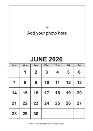 june calendar 2026