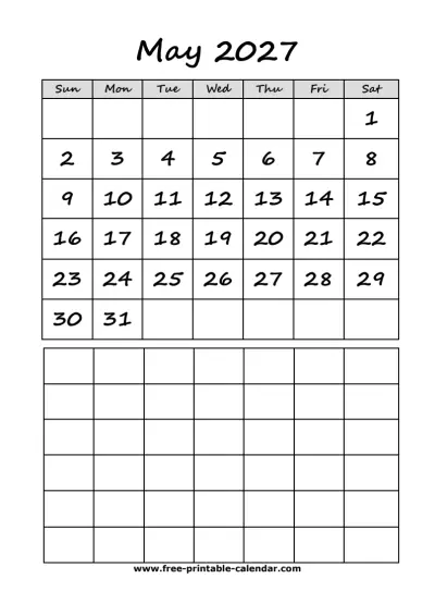 cute may 2027 calendar